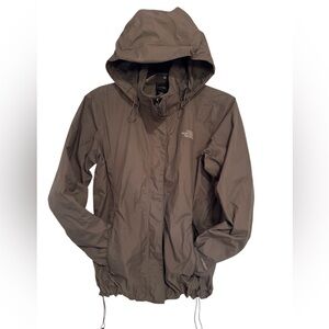 The North Face Taupe Hyvent Woman's Jacket Rain Jacket